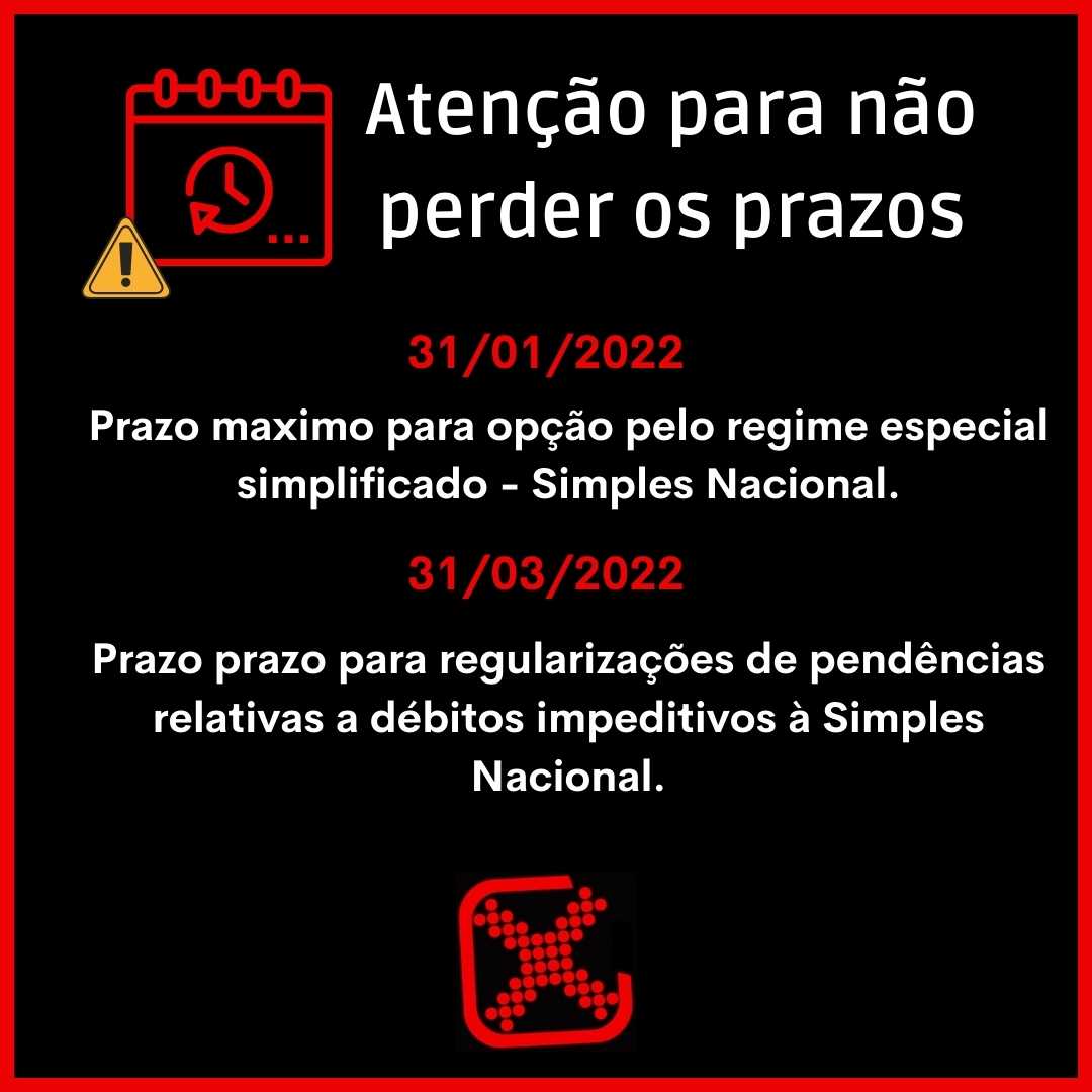 Atenção Aos Diferentes Prazos Para A Adesão E A Regularização De Débitos Do Simples Nacional 6988